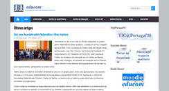 Desktop Screenshot of educom.pt